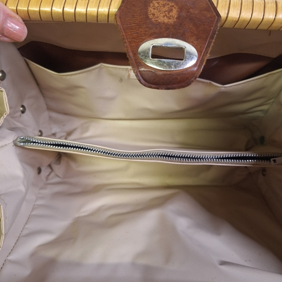 "Rare" Vintage Simon Blum, Made in Hong Kong,Styled by Earnest Blum, Handbag - Picture 3 of 9